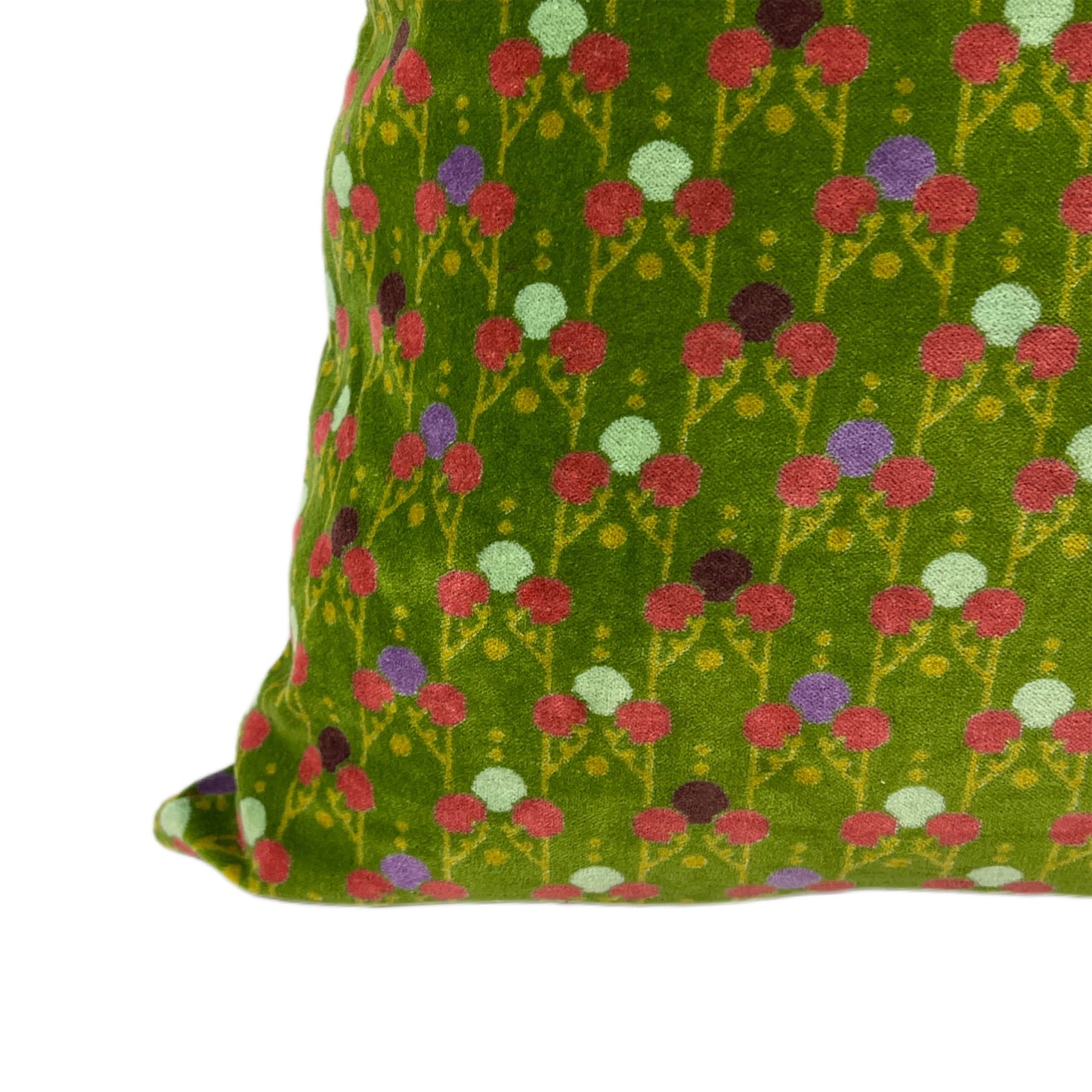 【Les Touristes】ベルベットクッション TARA NEW GREEN