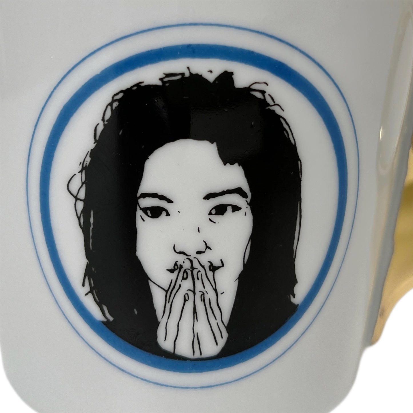 【Kuhn Keramik】 ポートレートマグカップ Bjork