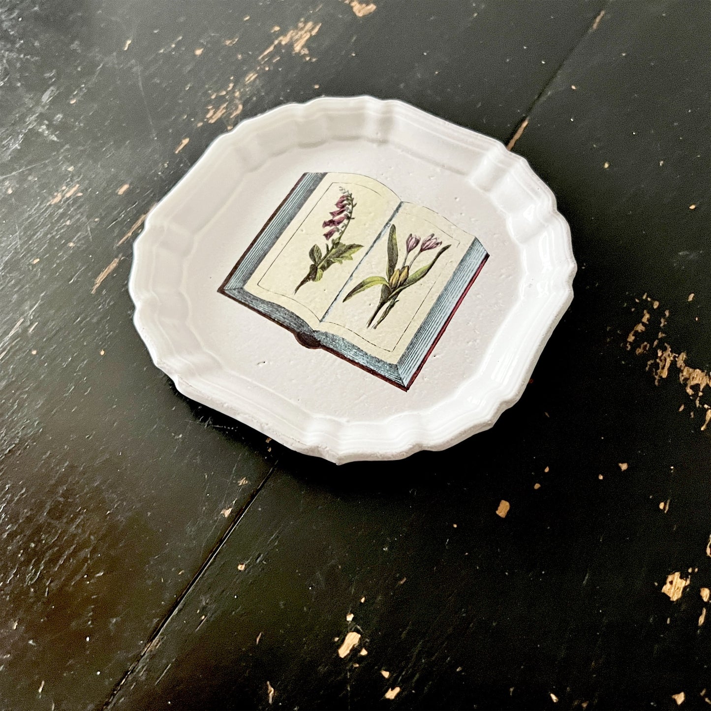 【Astier de Villatte】John Large Floral Book プレート