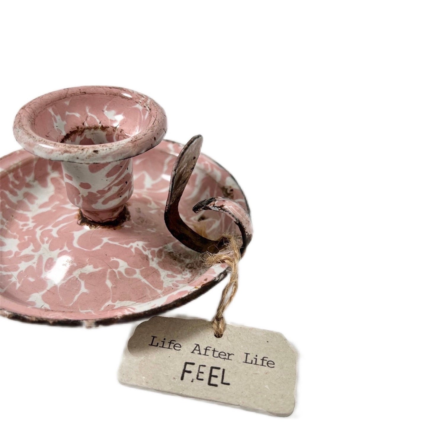 【FEEL】古道具 Antique metal candlestick