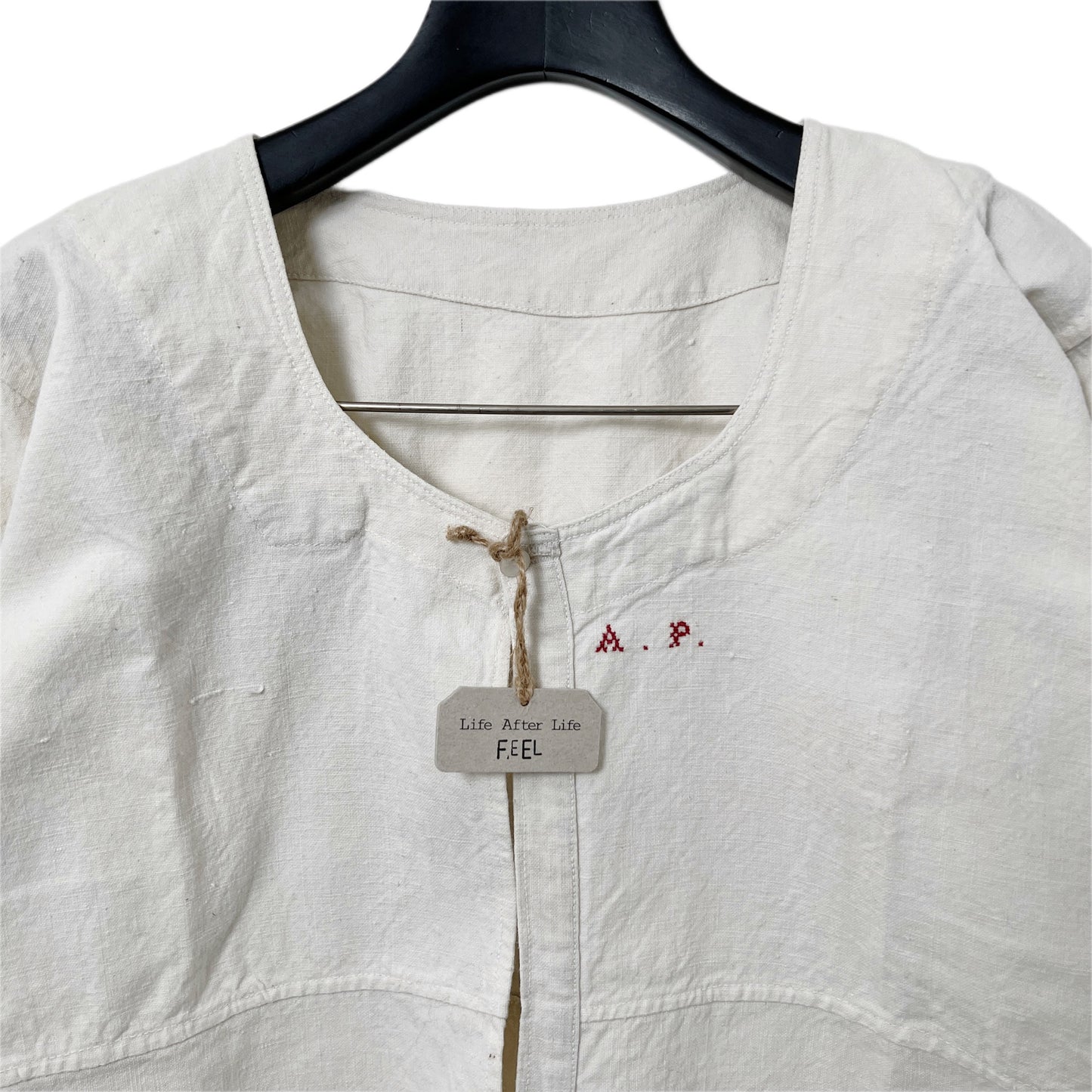 【FEEL】 Antique linen shirt