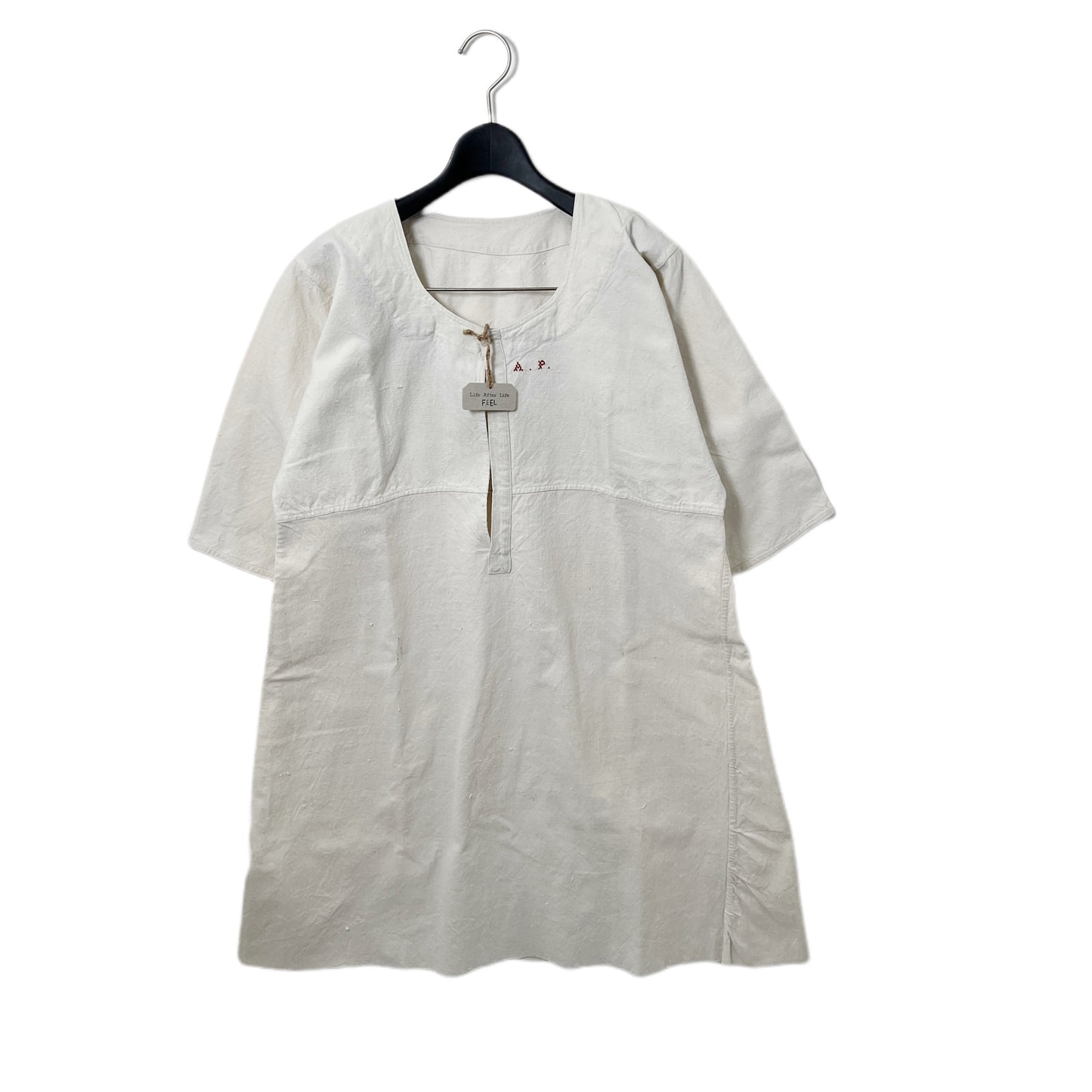 【FEEL】 Antique linen shirt