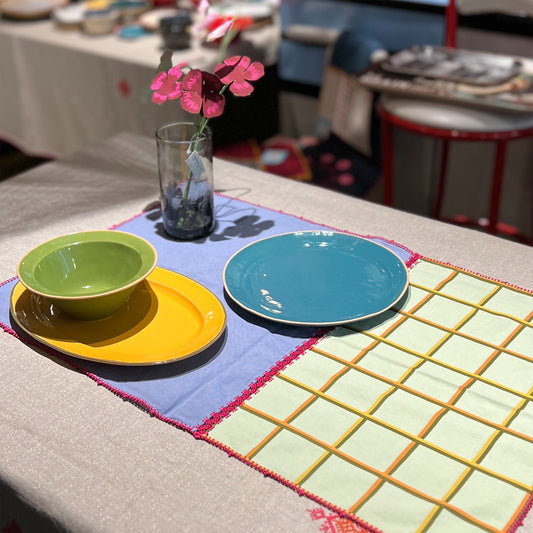 【La Cuisine de Marthe】オーバルプレート フィッシュダンス