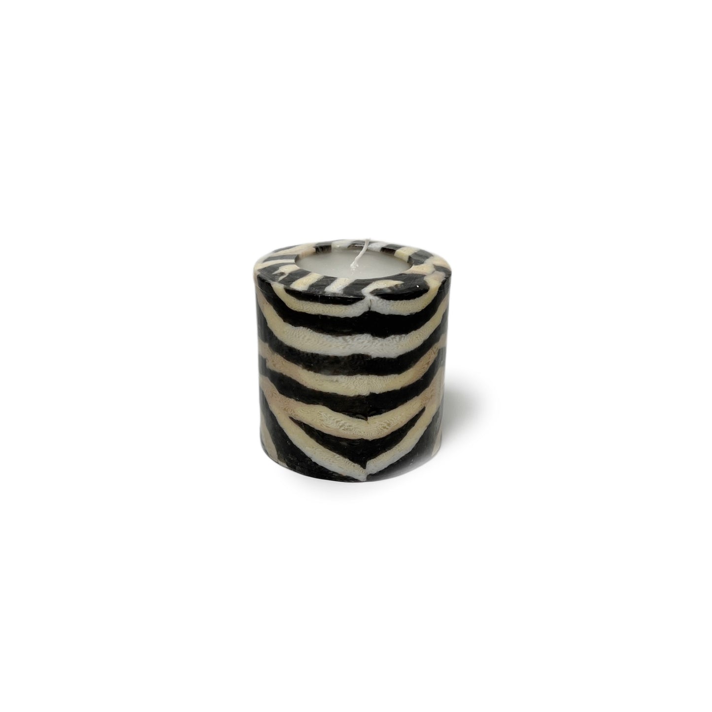 キャンドル Zebra 9cm