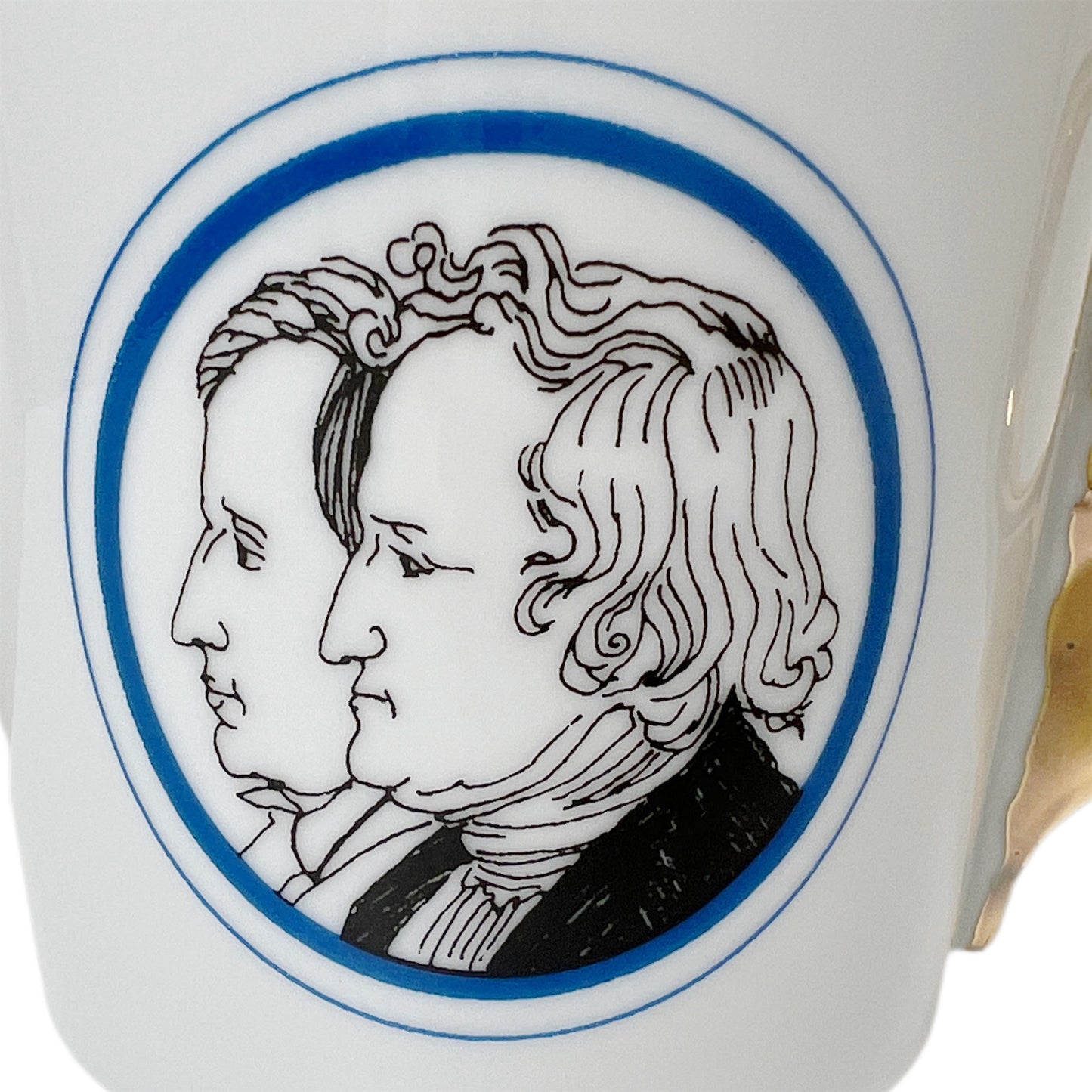 【Kuhn Keramik】 ポートレートマグカップ Brothers Grimm