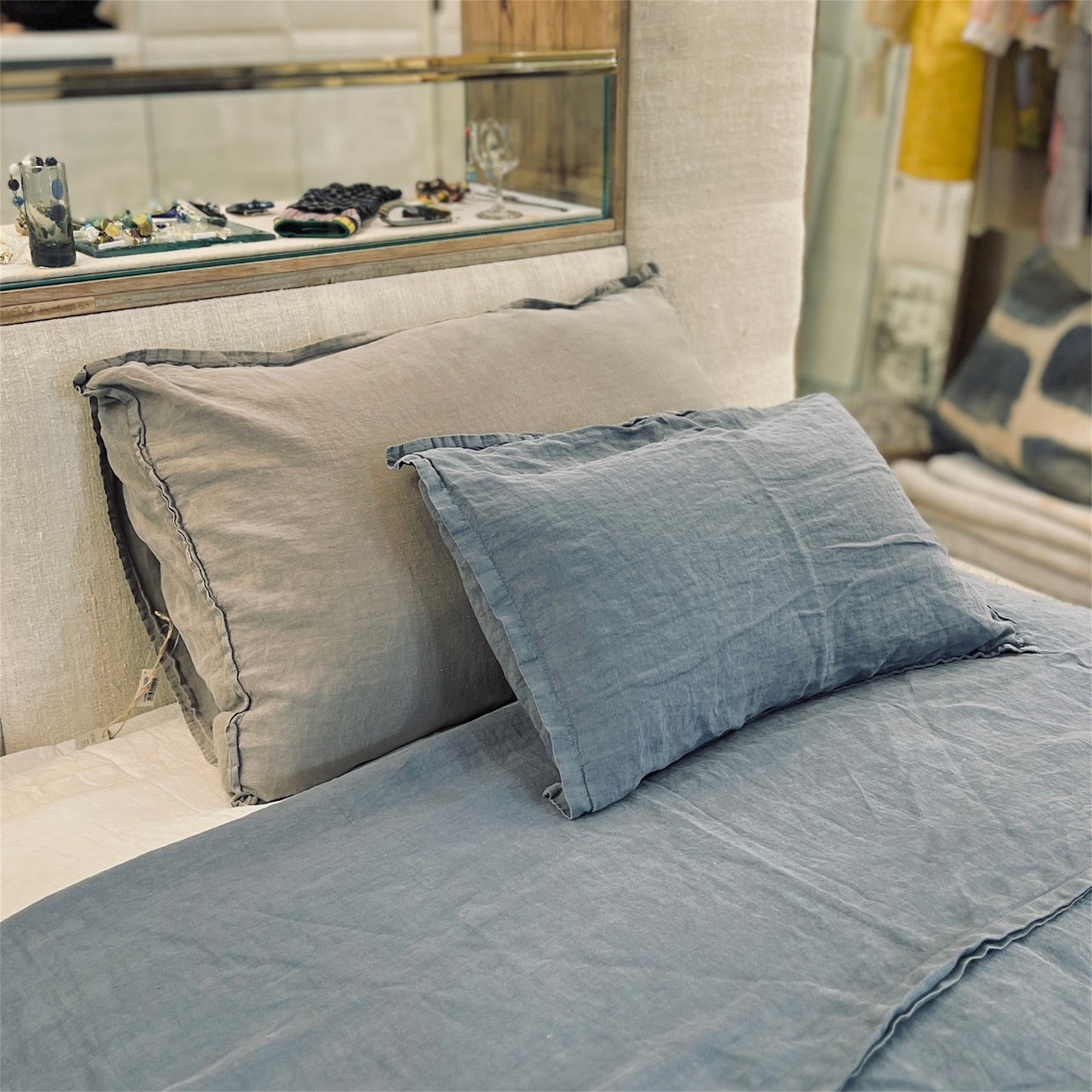 Cushion/クッションカバー中 Dark Blue