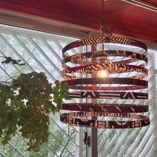 【マルト・デムランセレクト ライト】アフリカンファブリック 40cm 7layers 2