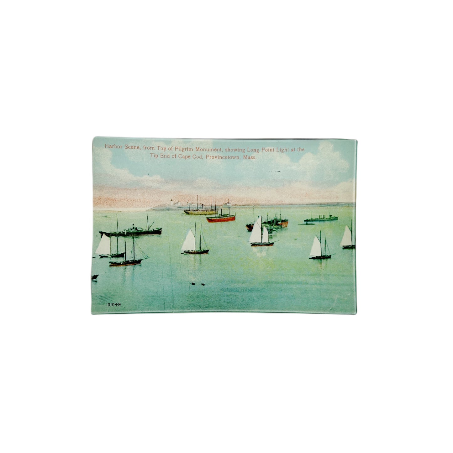【JOHN DERIAN】デコパージュプレート Long Point (Provincetown)