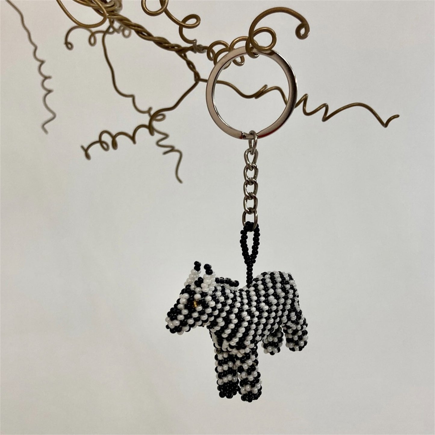 Key ring Zebre