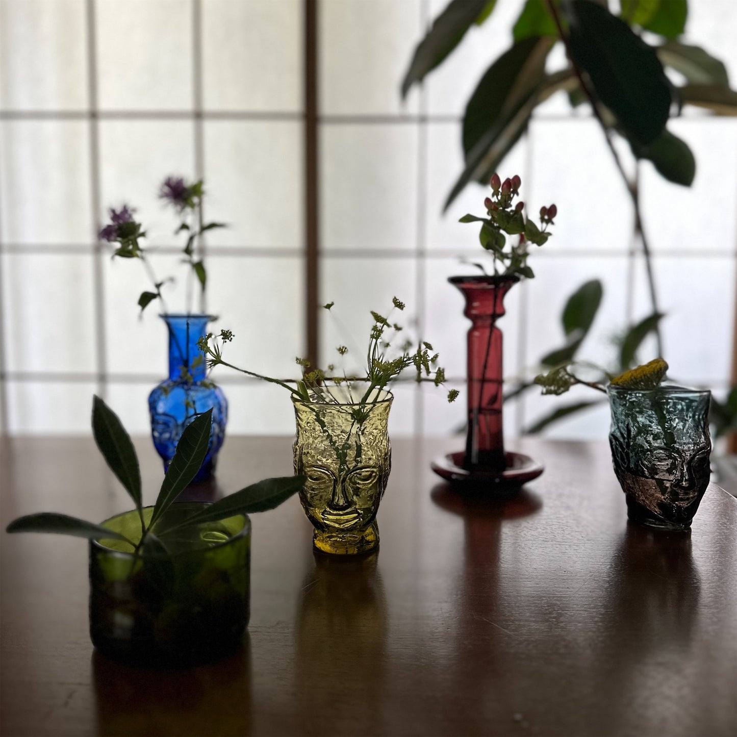 【La Soufflerie】グラス Verre Tete Olive