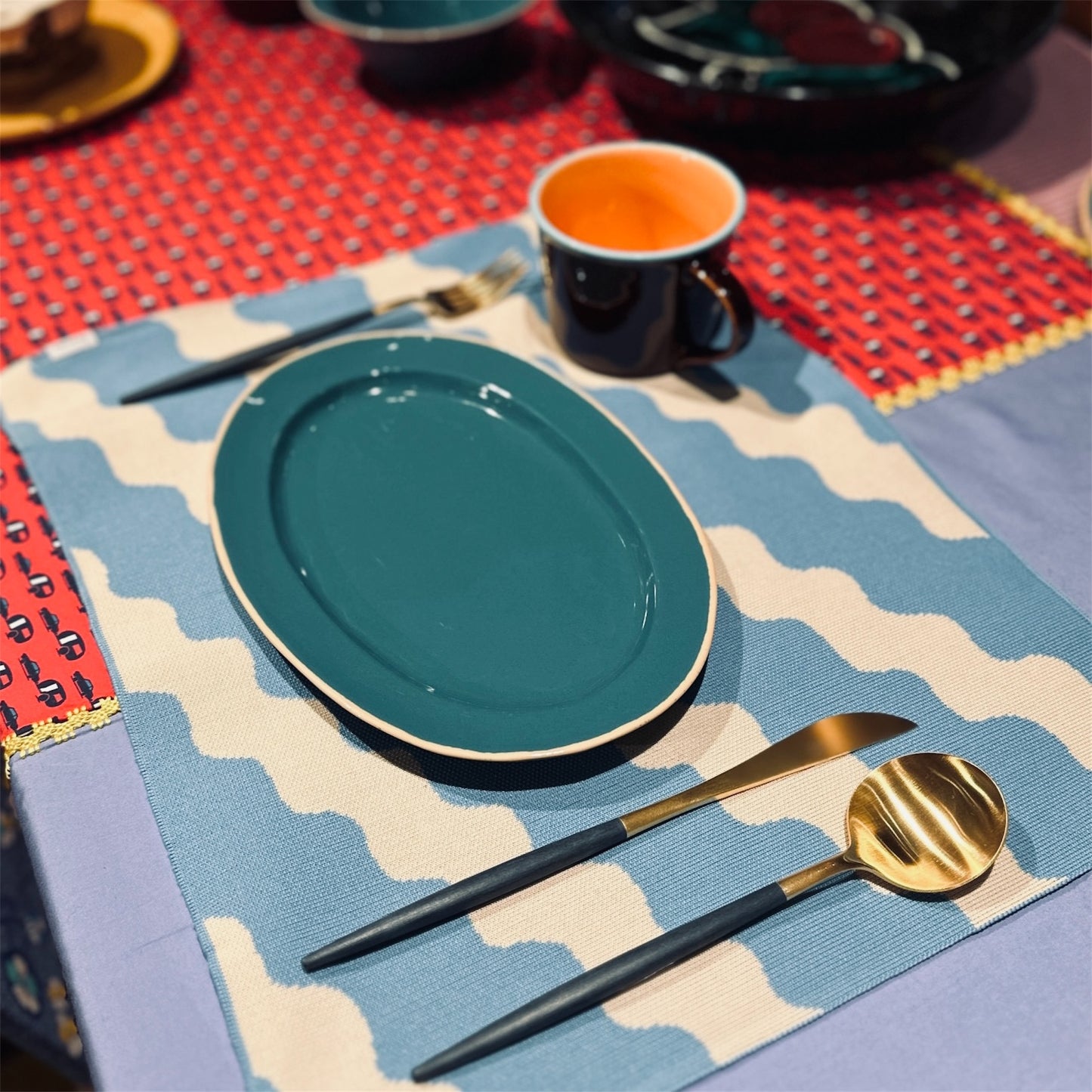 【Tricote】ウェイブランチョンマット
