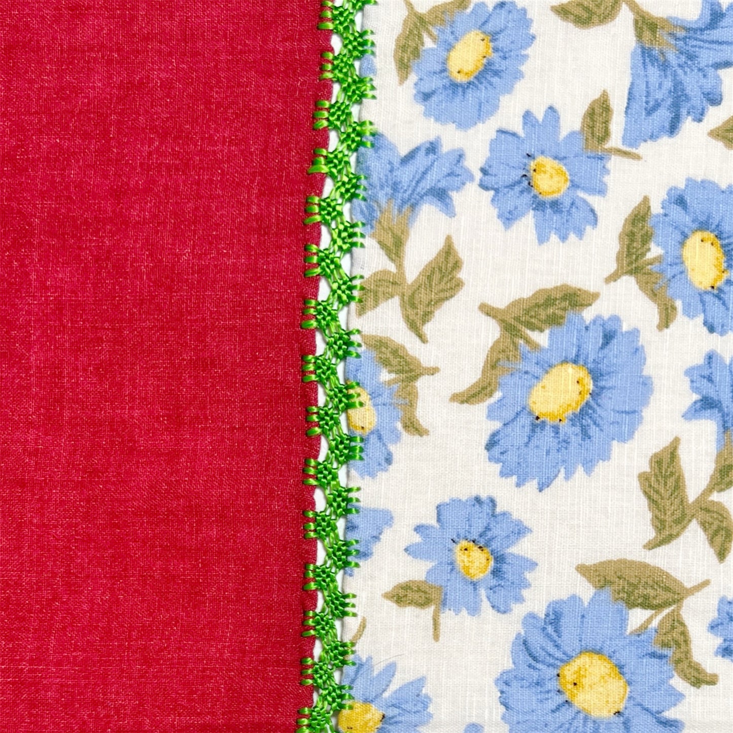 【Leo Atlante】刺繍トーション レッド マルト・デムランセレクト