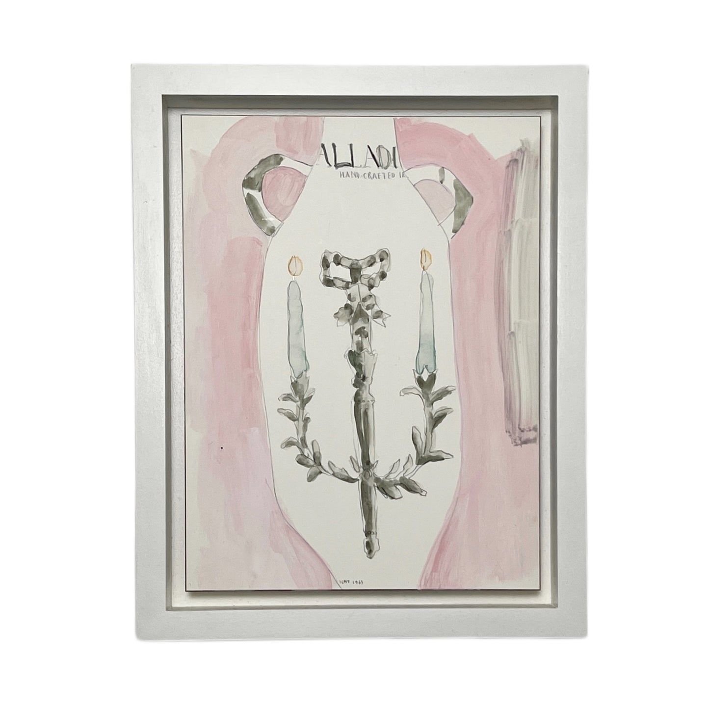 SPECIAL PRICE【Alison Owen】ペイントアート Palladium pink