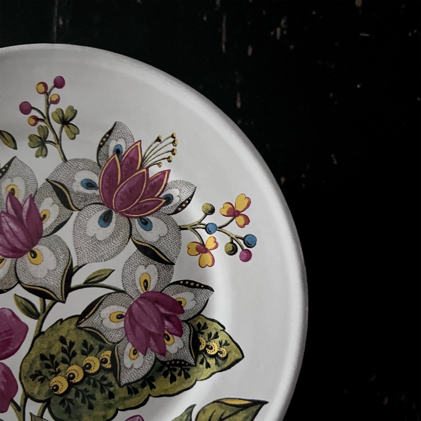 【Astier de Villatte】Floral Wallpaper プレートスタンド