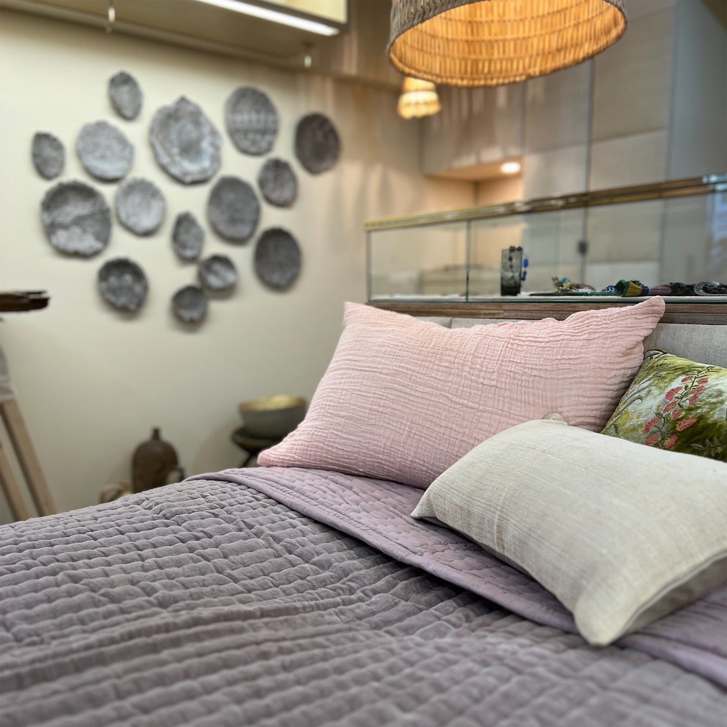 Special Price【Liv-INTERIOR】HAND QUILTED/ハンドキルト(180x240cm)
