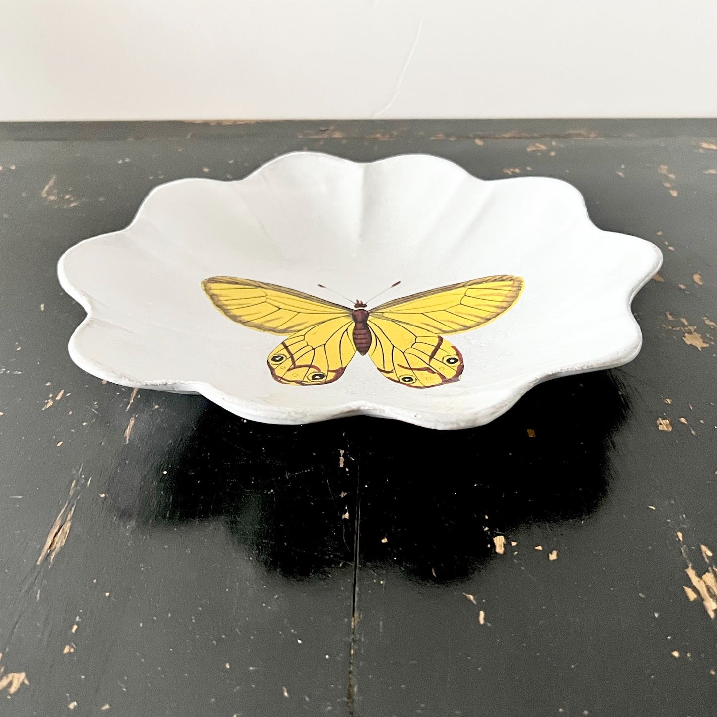 【Astier de Villatte】Yellow Butterfly プレート