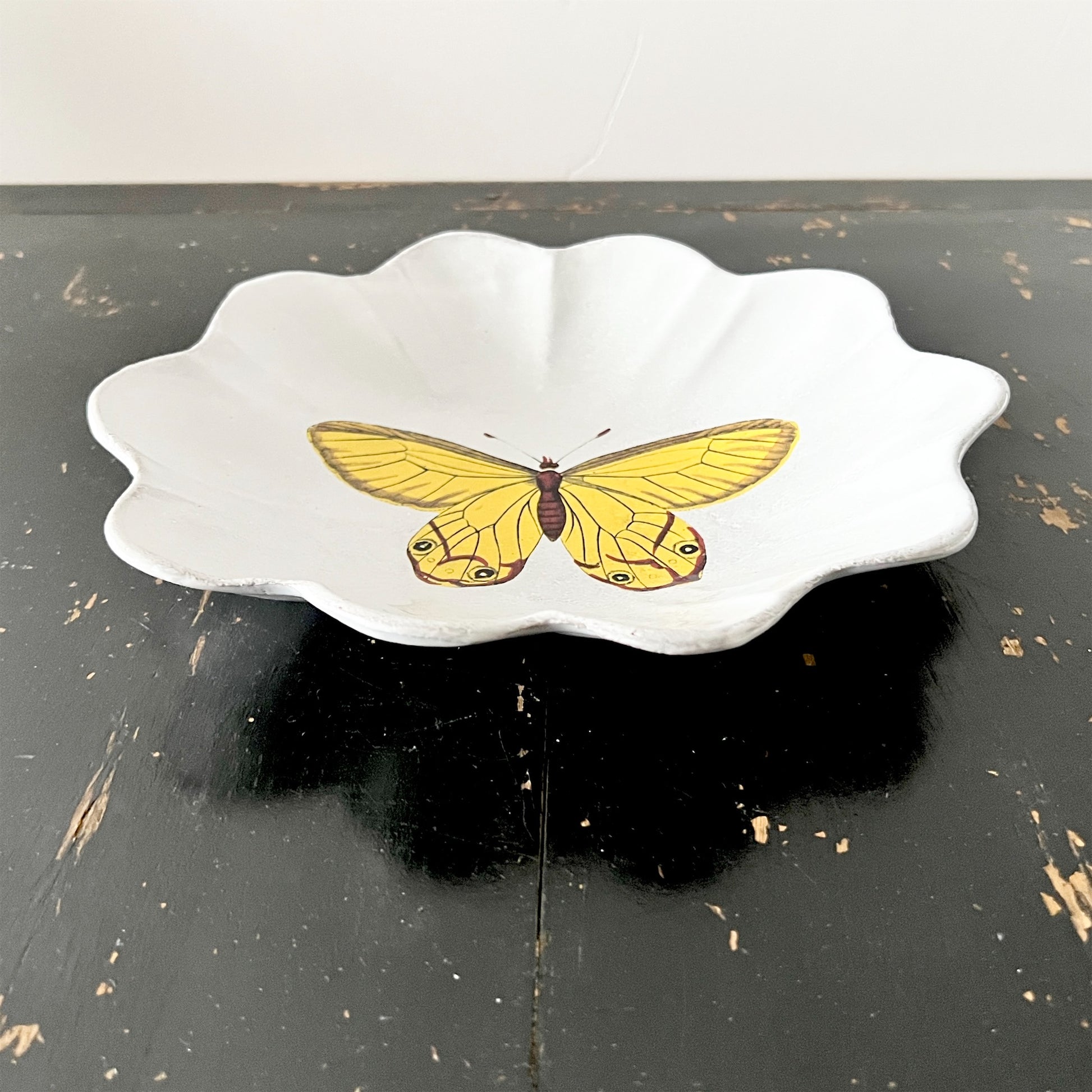 【Astier de Villatte】Yellow Butterfly プレート