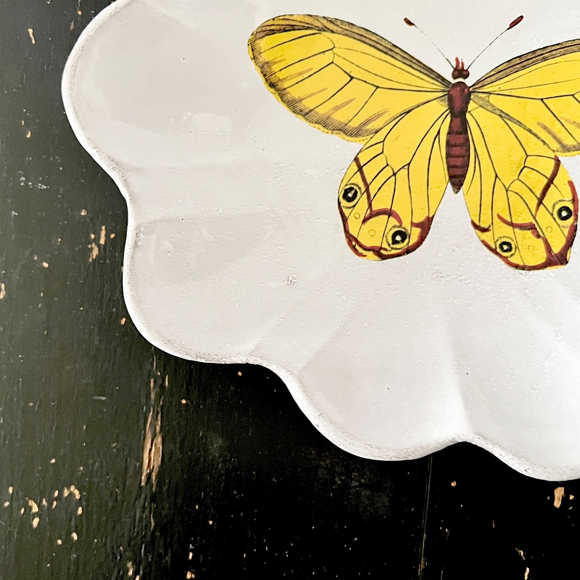 【Astier de Villatte】Yellow Butterfly プレート