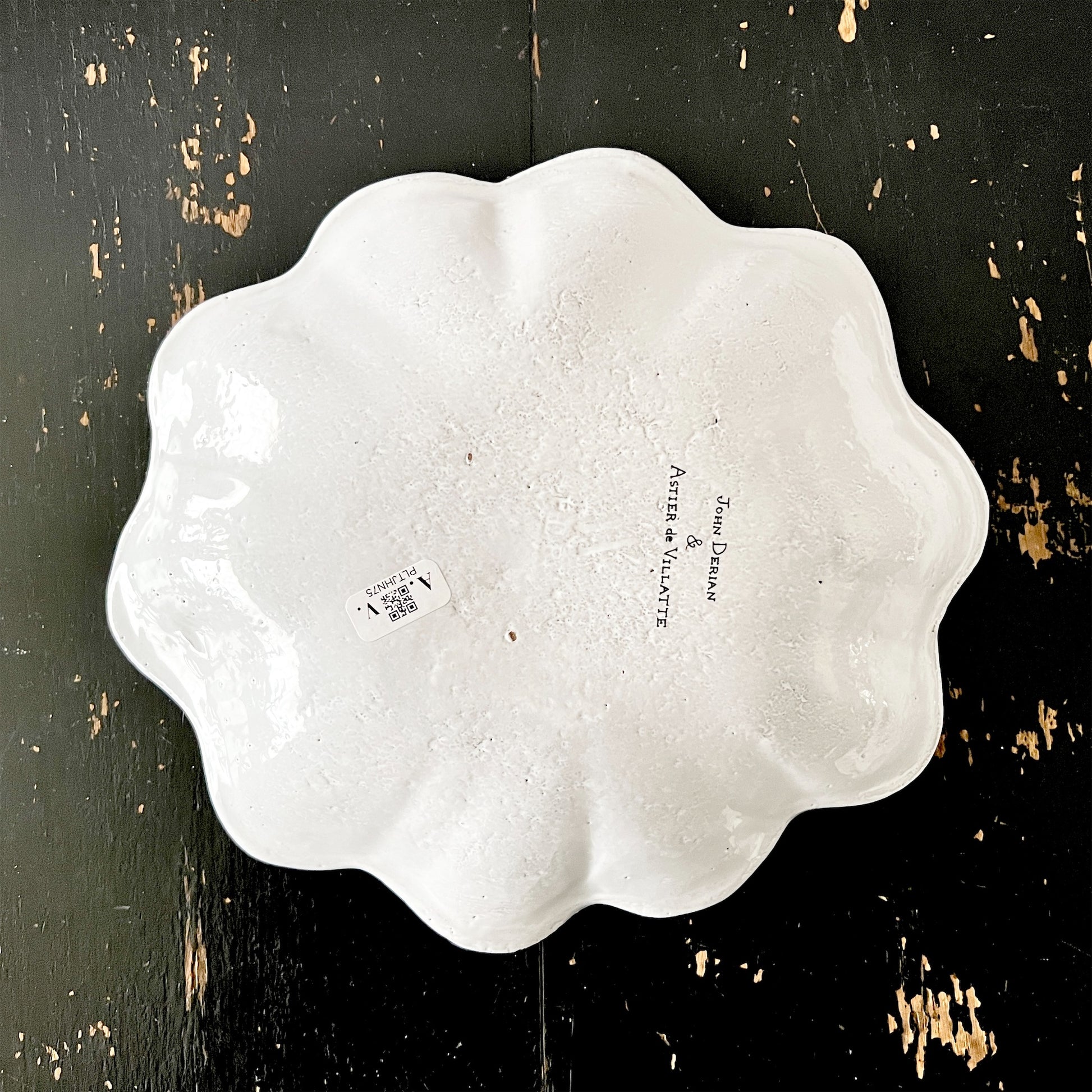 【Astier de Villatte】Yellow Butterfly プレート