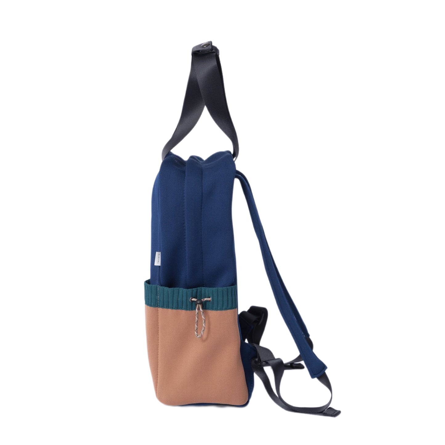 【Tricote】リブ2WAY リュックサック NAVY
