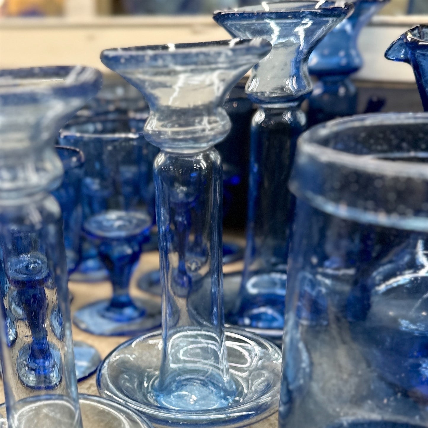 【La Soufflerie】フラワーベース Roma Vase Light Blue