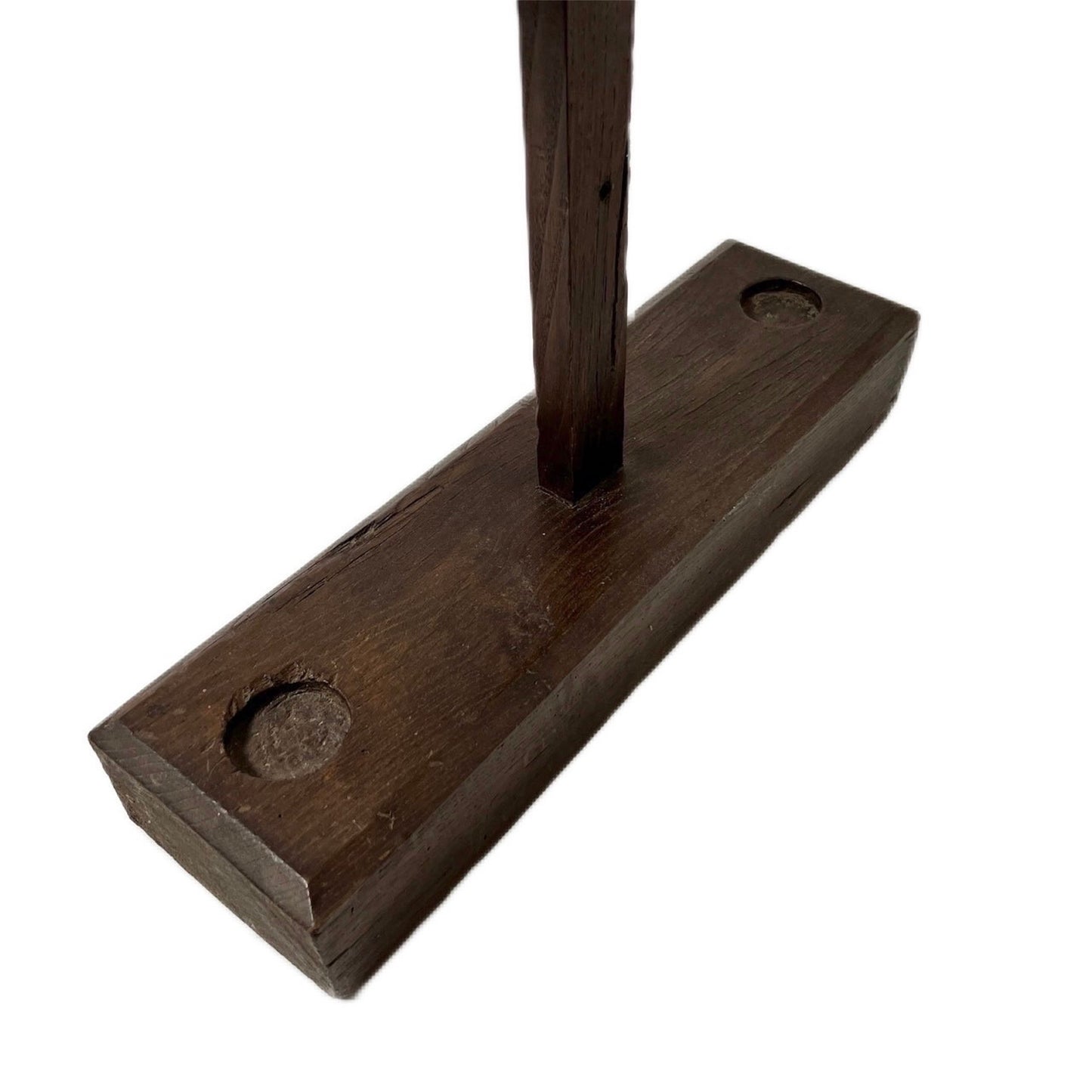 【FEEL】古道具 Antique wooden candle holder