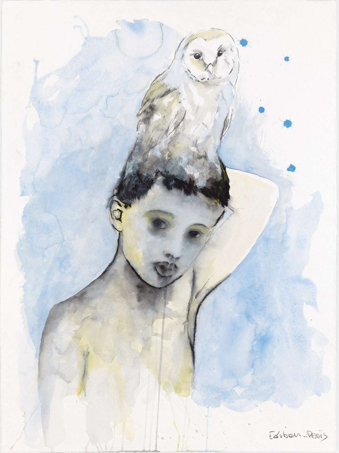 【GINZA】Edi Dubien 展覧会 #8「梟が頭に乗った少年」2025年8月1日(金)～8月24日(日)