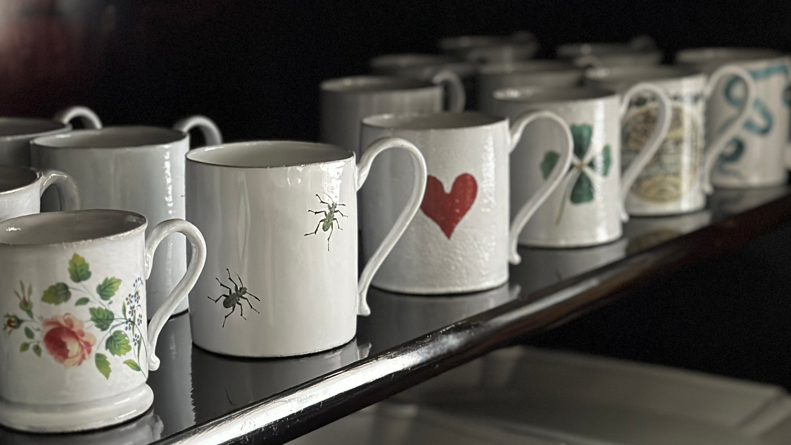 Astier de villatte アスティエ I LOVE YOUマグカップ-