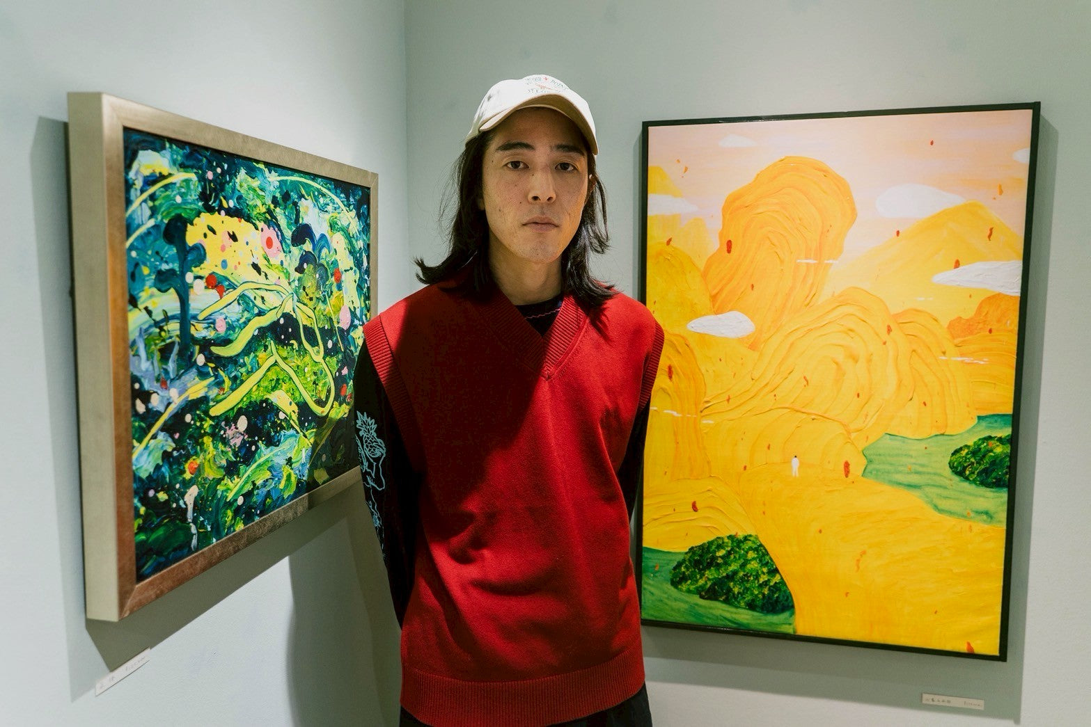 絵画　家 古里見つめ…震災後の海景、街並み「趣くままに画く」 釜石の洋画家