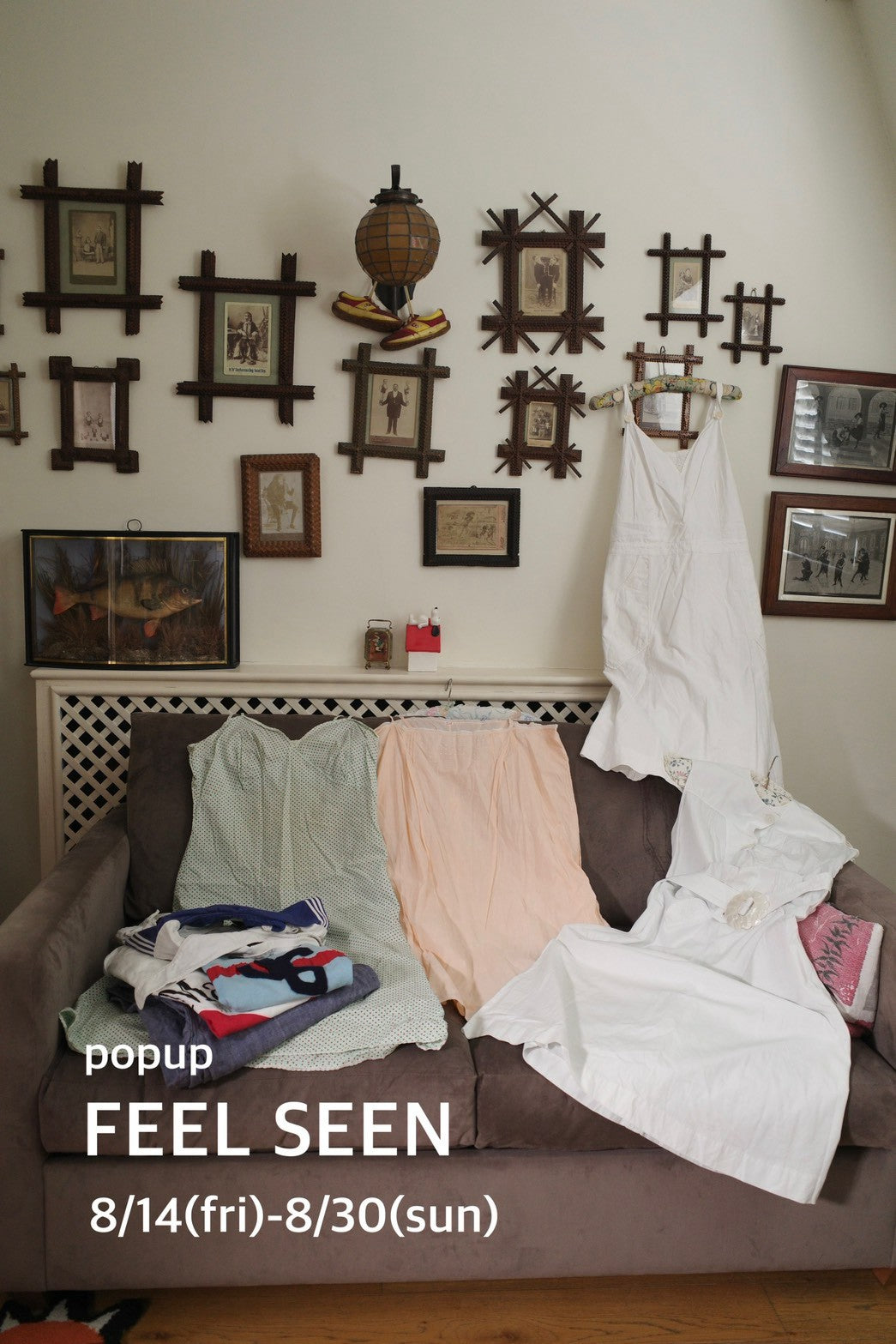 【GINZA】3to8 vintage apartment store pop-up 2026年 8月14日(金)～8月30日(日)
