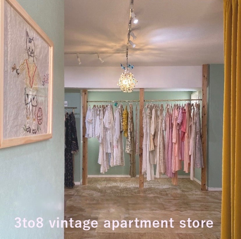 3to8 vintage apartment store pop-up