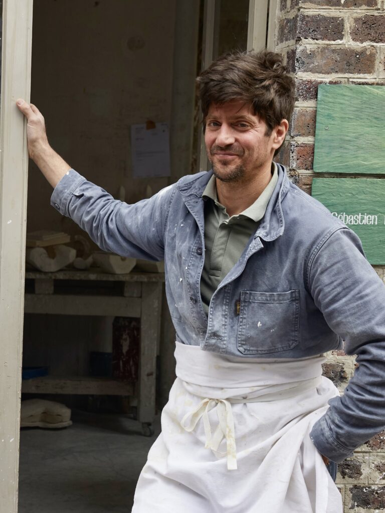 La Soufflerieの石膏オブジェ