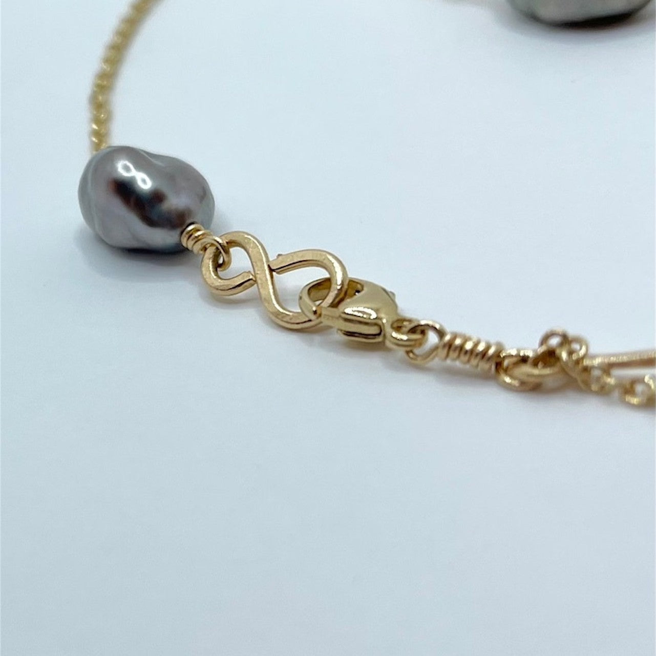 【Mary MacGil 】BLACK PEARL BRACELET