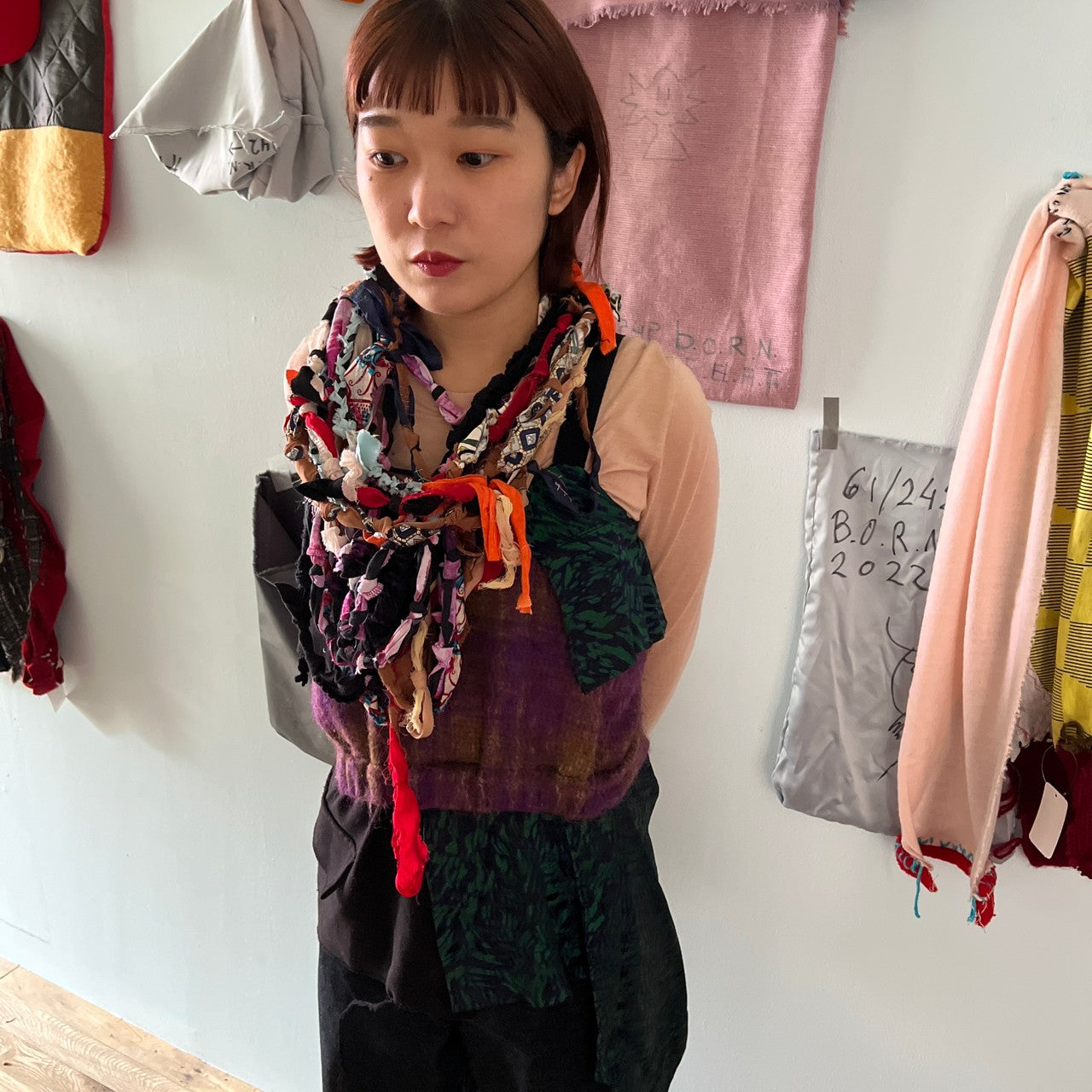 B.O.R.N. 】アートピース#8_scarf – FEELSEEN