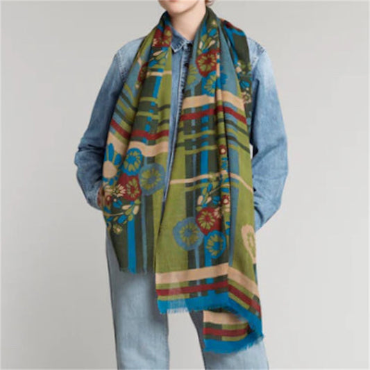【Les Touristes】ストール_WOOL 039_70x180
