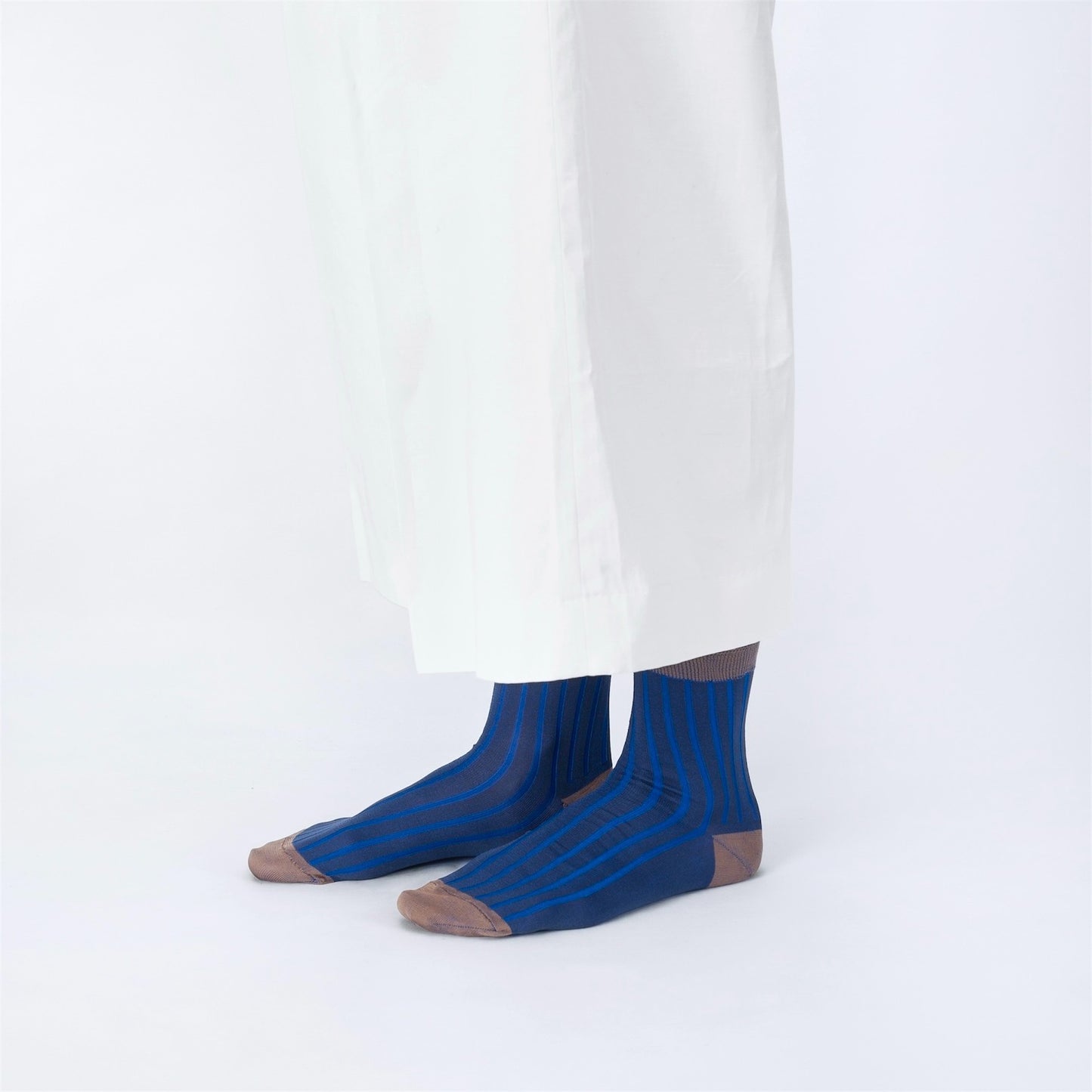【TRICOTE】SEE-THROUGH RIB SOCKS