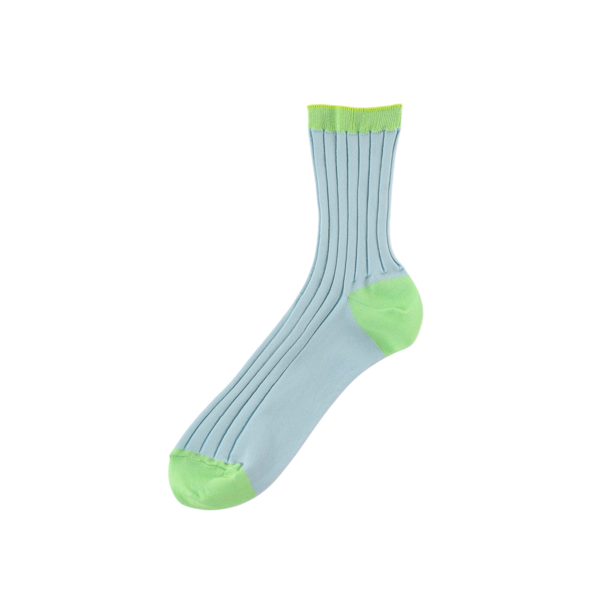 【TRICOTE】SEE-THROUGH RIB SOCKS