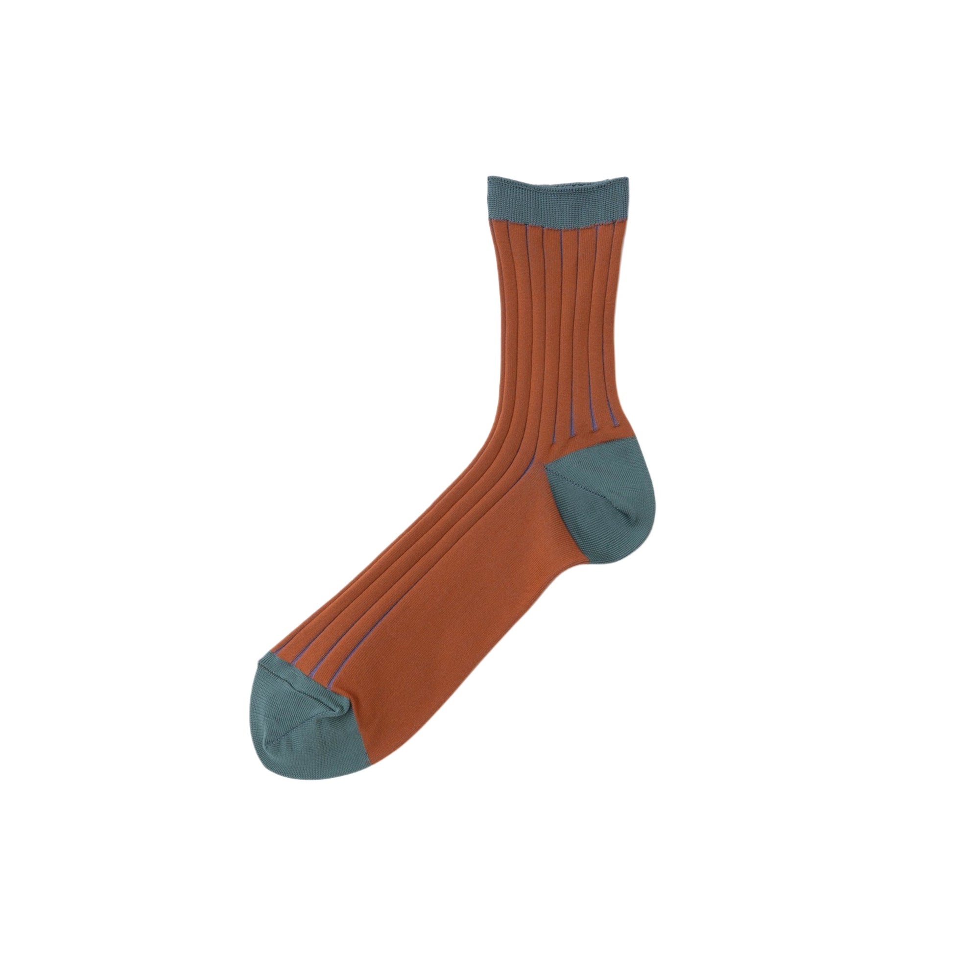 【TRICOTE】SEE-THROUGH RIB SOCKS