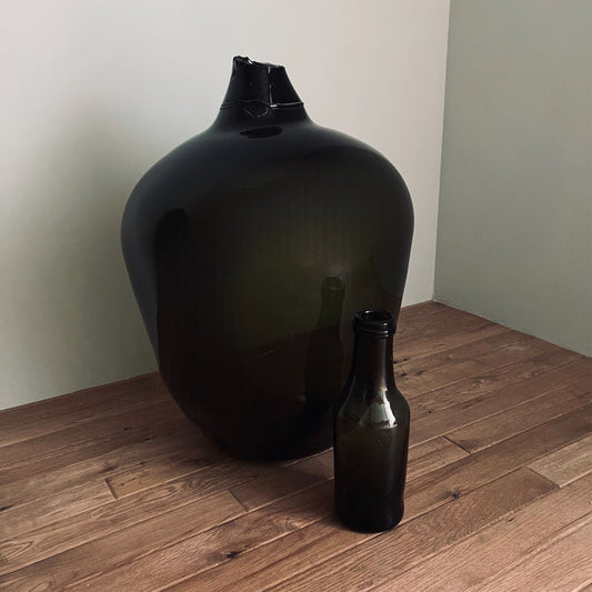 【matsunoichi】大きなガラス瓶 Bordeaux