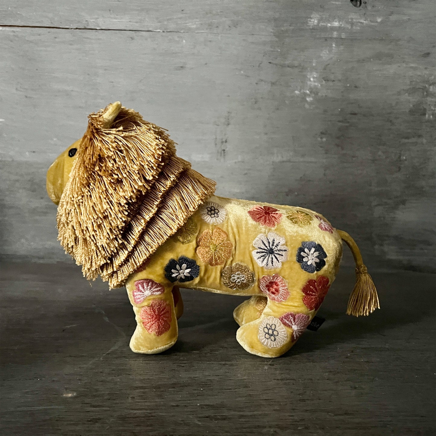 【Anke Drechsel】シルクベルベット Lion_Citrine