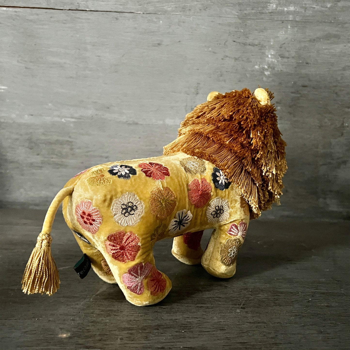 【Anke Drechsel】シルクベルベット Lion_Citrine