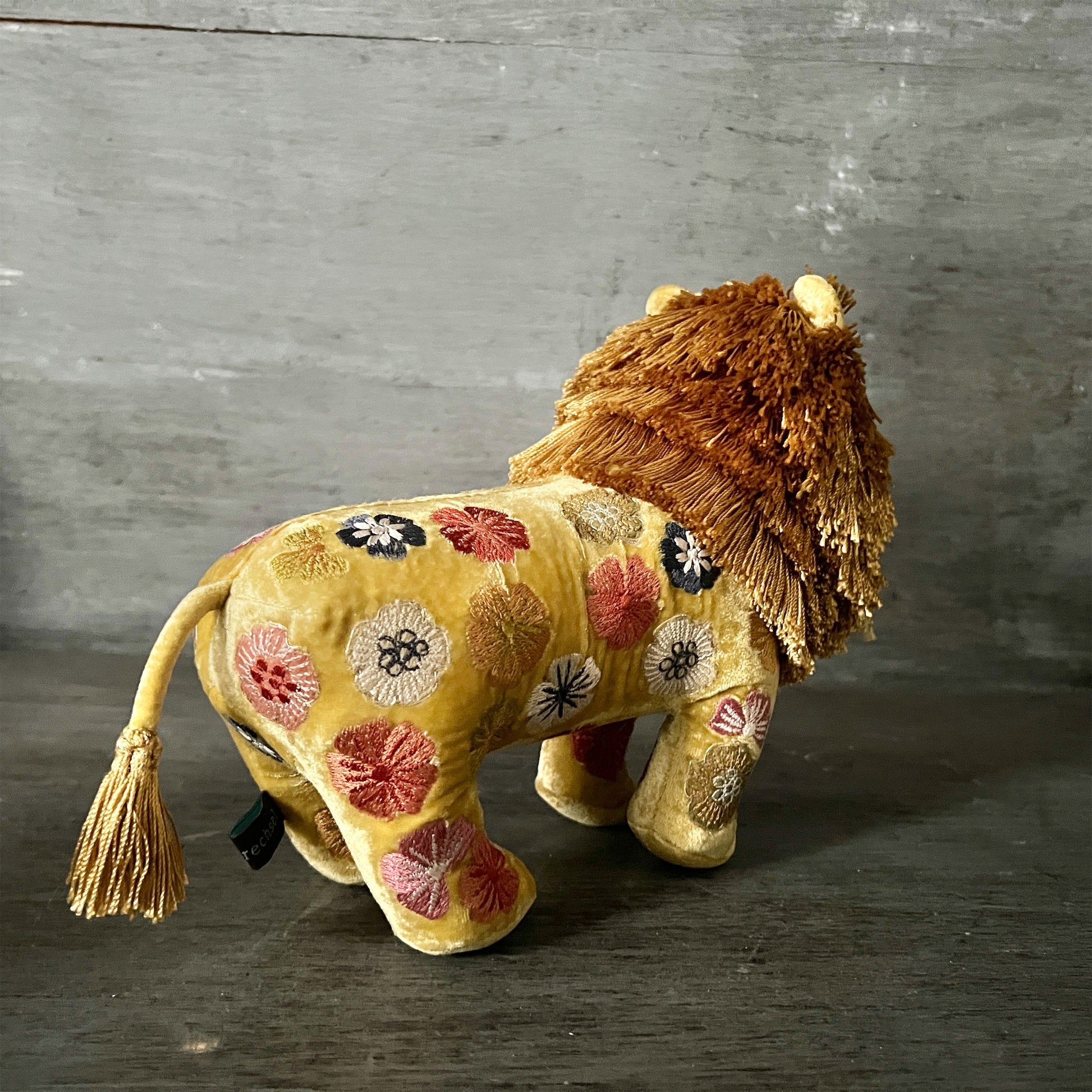 【Anke Drechsel】シルクベルベット Lion_Citrine