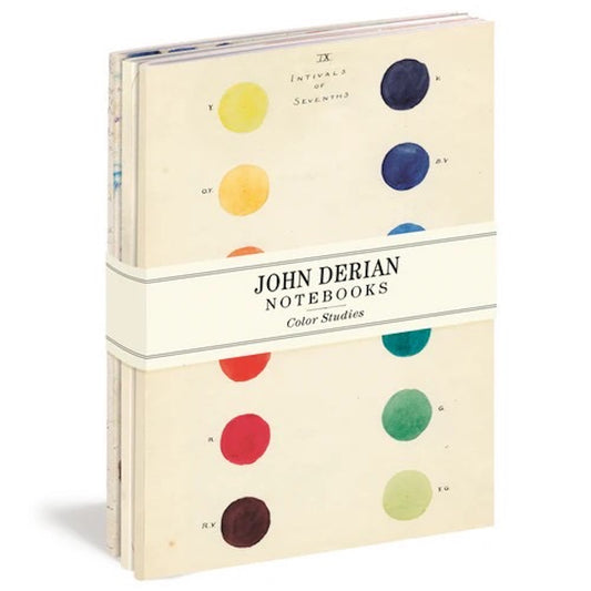 【JOHN DERIAN】COLOR STUDIES NOTEBOOK SET