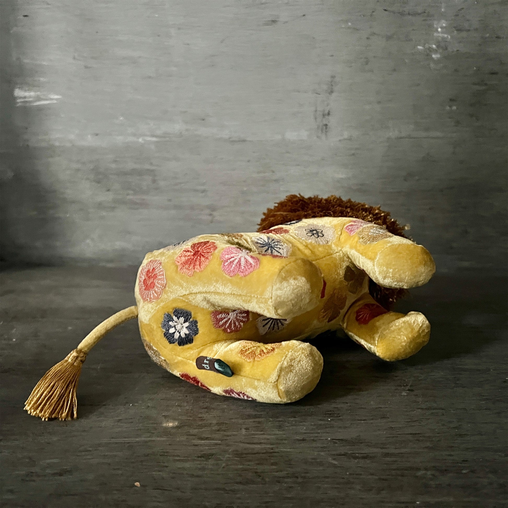 【Anke Drechsel】シルクベルベット Lion_Citrine