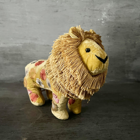 【Anke Drechsel】シルクベルベット Lion_Citrine