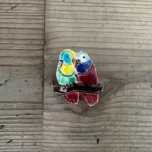 【MV% ceramics design】BUDGIES