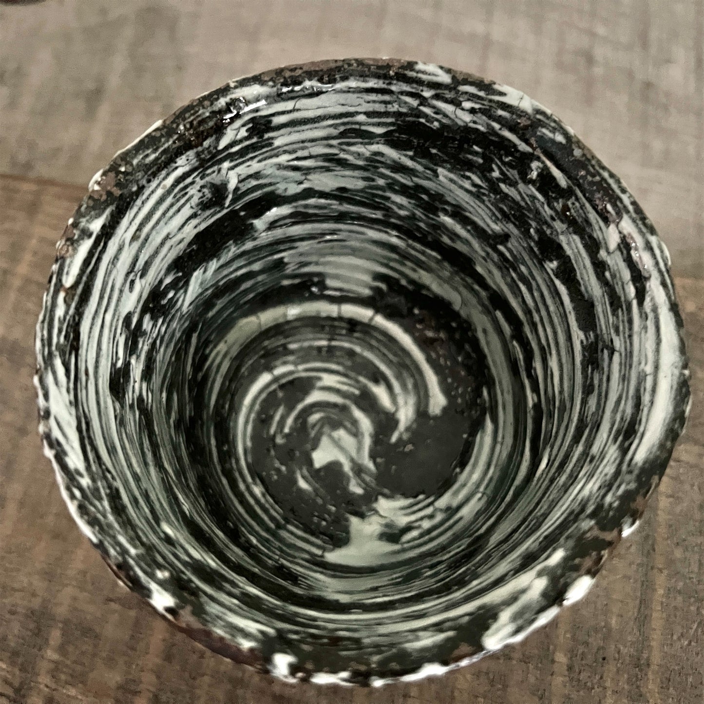 【中川自然坊窯】刷毛目唐津焼酎杯 25-2