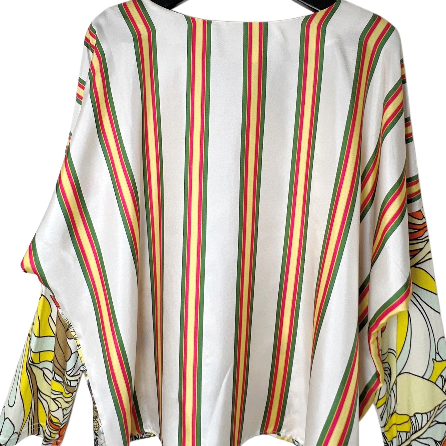 【La Prestic Ouiston】loose round-collar top with long sleeves