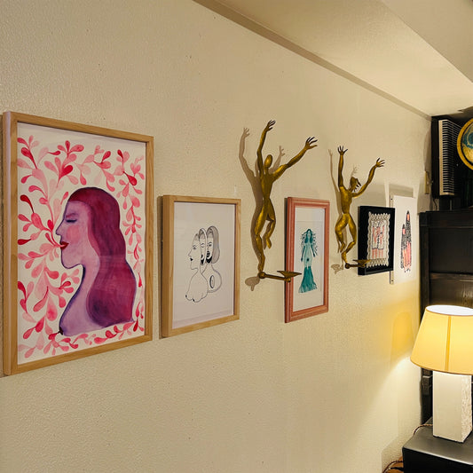 【Cathy Burghi 】鳥人間頭と口先から植物