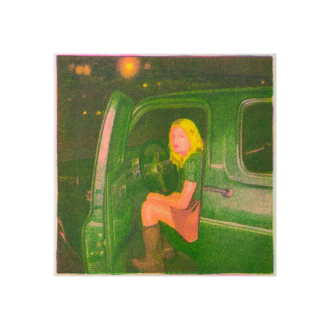 【都築まゆ美】Green Car